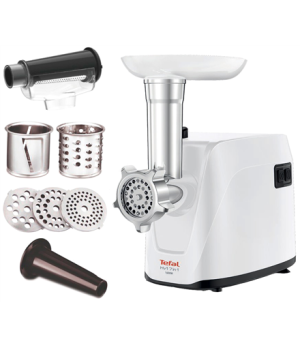 TEFAL | Meat Mincer | NE114130 | White | Number of speeds 1 | Throughput (kg/min) 1.9