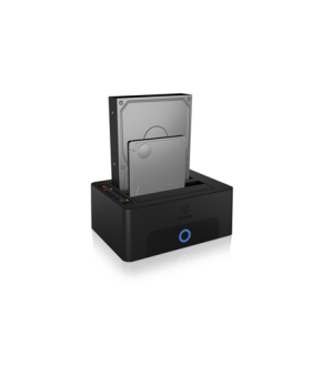 Raidsonic | Icy Box | IB-1232CL-U3 Dockingstation, 2x SATA 2.5" and/or 3.5" to 1x USB 3.2 Gen 1 Host + UASP