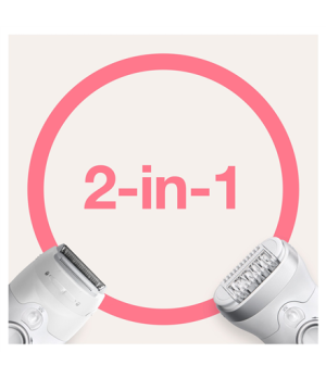 Braun | Epilator | 9-705 Silk-épil 9 | Number of power levels 2 | Wet & Dry | White