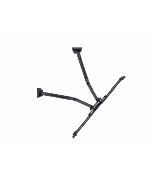 Gembird | Wall mount | WM-75ST-02 | Tilt, swivel, rotate | 32-75 " | Maximum weight (capacity) 45.5 kg | Black