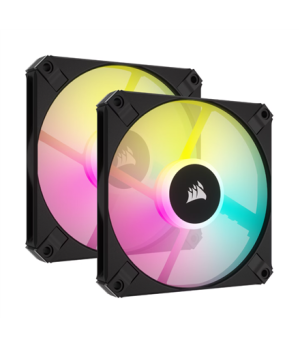 Corsair | 120mm PWM Fluid Dynamic Bearing Fan | iCUE AF120 RGB SLIM | Case Fan