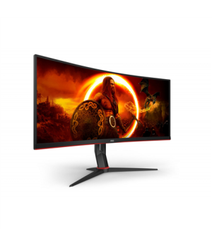 AOC | Gaming Monitor | CU34G2XP/BK | 34 " | VA | 21:9 | 180 Hz | 1 ms | 3440 x 1440 pixels | HDMI ports quantity 2 | Black