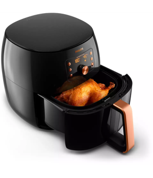 Philips | Premium Airfryer XXL | HD9867/90 | Power 2225 W | Capacity 7.3 L | Smart Sensing Technology | Black