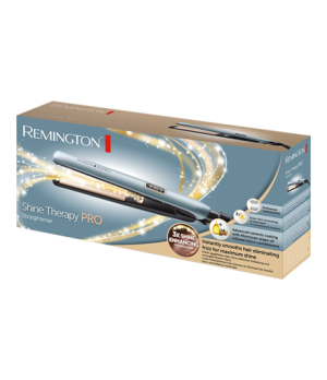 Remington | Hair Straitghtener | S9300 Shine Therapy Pro | Warranty 24 month(s) | Ceramic heating system | Ionic function | Disp