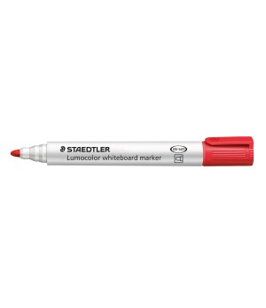 Žymeklis baltai lentai STAEDTLER LUMOCOLOR 351, 2 mm, RAUDONA