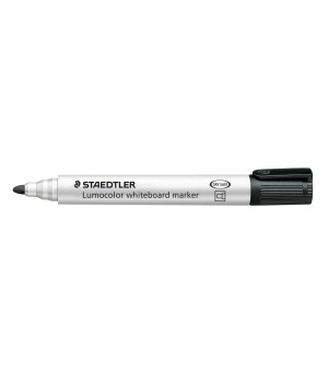 Žymeklis baltai lentai STAEDTLER LUMOCOLOR 351, 2 mm, JUODA