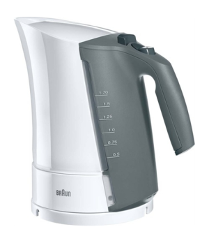 Braun | WK 300 | Standard kettle | 2200 W | 1.7 L | Plastic | 360° rotational base | White