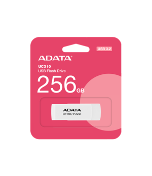 ADATA | USB Flash Drive | UC310 | 256 GB | USB 3.2 Gen1 | White