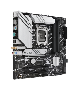 Asus | PRIME B760M-A WIFI D4 | Processor family Intel | Processor socket LGA1700 | DDR4 DIMM | Supported hard disk drive interfa