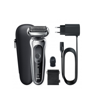 Braun | Shaver | 71-S1000s | Operating time (max) 50 min | Wet & Dry | Silver/Black