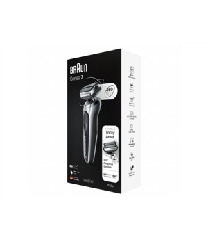 Braun | Shaver | 71-S1000s | Operating time (max) 50 min | Wet & Dry | Silver/Black