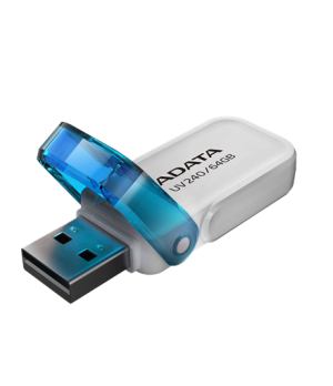 ADATA | USB Flash Drive | UV240 | 64 GB | USB 2.0 | White