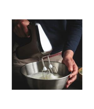 TEFAL | HT650E38 PowerMix Silence | Hand Mixer | 600 W | Number of speeds 5 | Turbo mode | Black/Grey