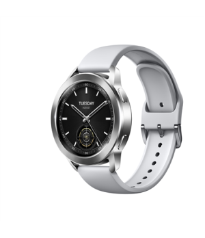 Watch S3 | Smart watch | AMOLED | 1.43” | Waterproof | Silver