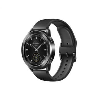 Watch S3 | Smart watch | AMOLED | 1.43” | Waterproof | Black