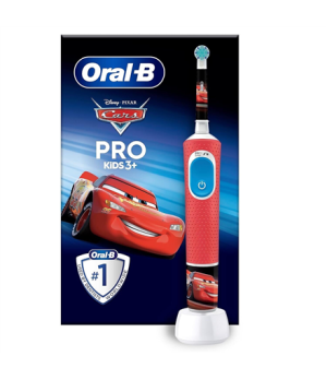 Oral-B | Vitality PRO Kids Cars | Electric Toothbrush | Rechargeable | For kids | Number of brush heads included 1 | Number of t