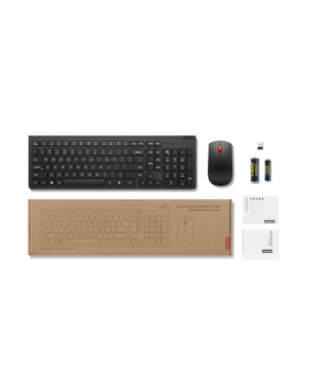 Lenovo | Essential Wireless Combo Keyboard and Mouse Gen2 | Keyboard and Mouse Set | 2.4 GHz | Estonian | Black