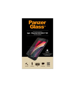 PanzerGlass | Screen Protector | Apple | Iphone 6/6s/7/8/SE (2020) | Glass | Crystal Clear | Clear Screen Protector