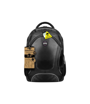 PORT DESIGNS | Courchevel | Fits up to size 17.3 " | Backpack | Black | Shoulder strap