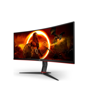 AOC | Gaming Monitor | CU34G2XP/BK | 34 " | VA | 21:9 | 180 Hz | 1 ms | 3440 x 1440 pixels | HDMI ports quantity 2 | Black