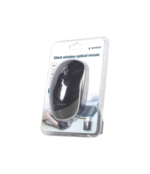 Gembird | Silent Optical Mouse | MUSW-4BSC-01 | Wireless | USB-C | Black