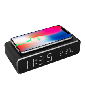 Gembird | Digital alarm clock with wireless charging function | DAC-WPC-01 | Wireless connection