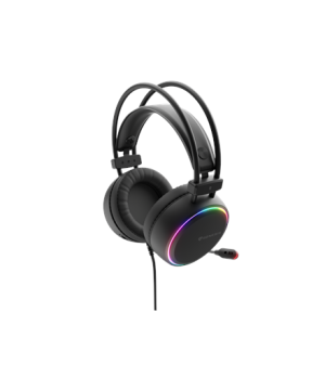 Genesis | On-Ear Gaming Headset | Neon 613 | Built-in microphone | 3.5 mm, USB Type-A | Black