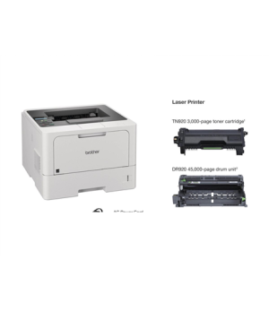 Brother HL-L5210DW | Mono | Laser | Printer | Wi-Fi | Maximum ISO A-series paper size A4 | Grey