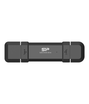 Portable External SSD | DS72 | 500 GB | N/A " | USB Type-A, USB Type-C 3.2 Gen 2 | Black