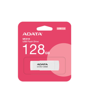 ADATA | USB Flash Drive | UC310 | 128 GB | USB 3.2 Gen1 | White