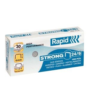 Sąsagėlės Rapid Strong 24/6 (dėž. 1000vnt.)