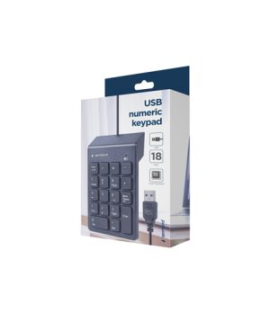 Gembird | USB Numeric keypad | KPD-U-03 | Numeric keypad | Wired | N/A | Black