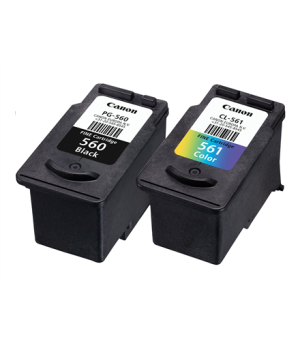 Canon Multipack Ink Cartridges | PG-560/CL-561 | Ink Cartridges | Black, cyan, magenta, yellow