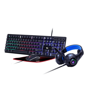 Gembird | 4-in-1 Backlight Gaming Kit "Ghost" | GGS-UMGL4-02 | Gaming Kit | Wired | US | USB