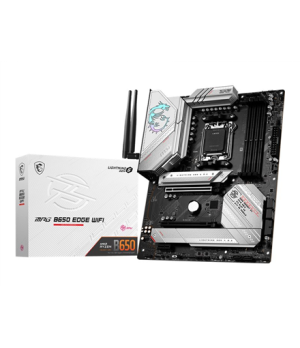 MSI | MPG B650 EDGE WIFI | Processor family AMD | Processor socket AM5 | DDR5 | Number of SATA connectors 6