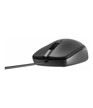 Natec | Mouse | Optical | Wired | Black | Ruff 2