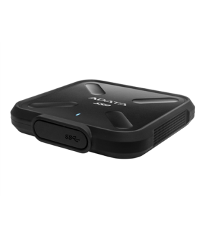 External SSD | SD700 | 1000 GB | USB 3.1 | Black | Quality 3D NAND Flash. IP68 dust/water proof plus military-grade shockproof.