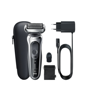 Braun | Shaver | 71-S1000s | Operating time (max) 50 min | Wet & Dry | Silver/Black