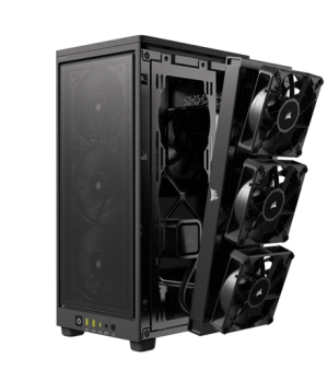 Corsair | AIRFLOW PC Case | 2000D | Black | Mini-ITX | Power supply included No