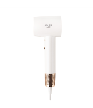 Adler Hair Dryer | SUPERSPEED AD 2272 | 1800 W | Number of temperature settings 3 | Ionic function | White