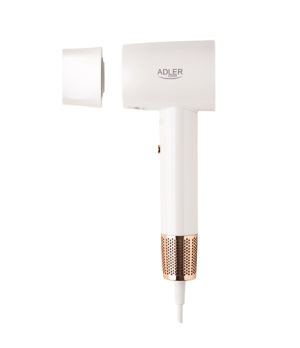 Adler Hair Dryer | SUPERSPEED AD 2272 | 1800 W | Number of temperature settings 3 | Ionic function | White