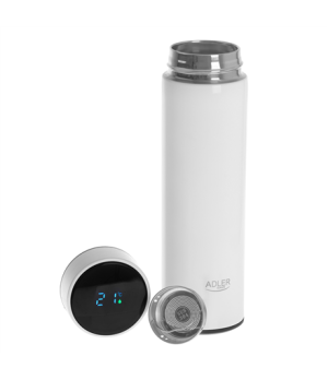 Adler | Thermal Flask | AD 4506w | Material Stainless steel/Silicone | White