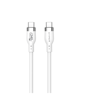 Hyper | 1M Silicone 240W USB-C Charging Cable | USB-C to USB-C