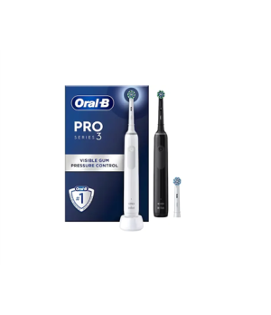 Oral-B Electric Toothbrush | Pro3 3900N | Rechargeable | For adults | Number of brush heads included 3 | Number of teeth brushin