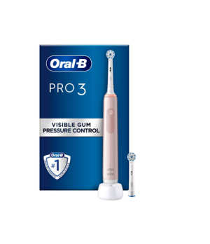 Oral-B | Electric Toothbrush | Pro3 3400N | Rechargeable | For adults | Number of brush heads included 2 | Number of teeth brush