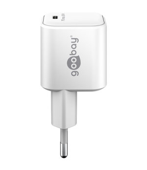 Goobay 65370 USB-C USB-C TM Dual Fast Charger (36 W), White | Goobay | 5370 USB-C USB-C TM Dual Fast Charger (36 W)