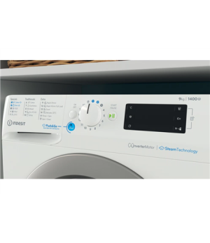 INDESIT | Washing Machine | BWE 91496X WSV EE | Energy efficiency class A | Front loading | Washing capacity 9 kg | 1400 RPM | D