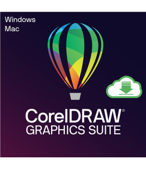 CorelDRAW Graphics Suite 2024 Business Perpetual License, 1 year CorelSure Maintenance, volume 1-4| Corel