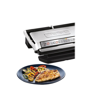 TEFAL | OptiGrill XL | GC724D12 | Table | 2000 W | Black/Stainless steel