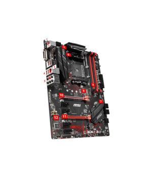 MSI | B450 GAMING PLUS MAX | Processor family AMD | Processor socket AM4 | DDR4 DIMM | Memory slots 4 | Number of SATA connector